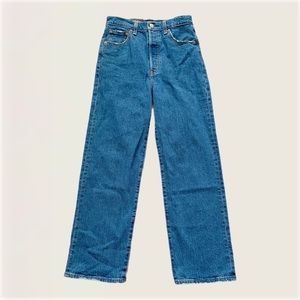 NWT Levi’s Ribcage Straight Ankle High Rise Jeans Medium Wash